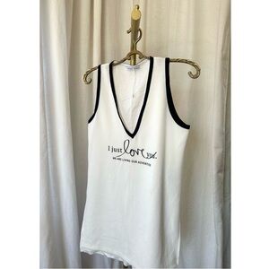 Zara Women's White Sleeveless Top